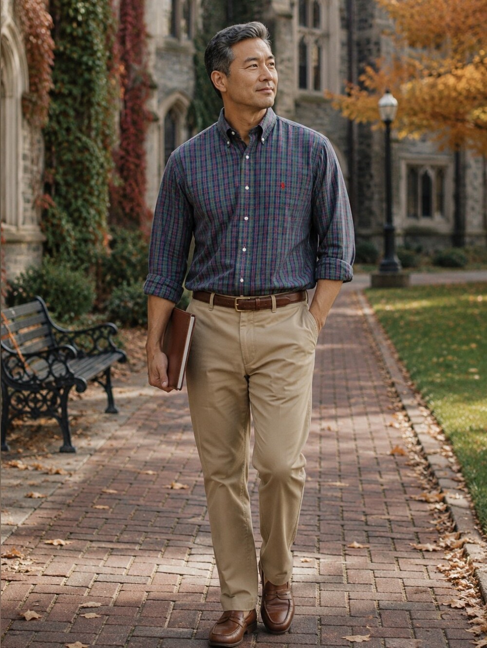 Ralph Lauren Yarmouth Plaid Oxford Shirt 15-32 Classic Fit Cotton